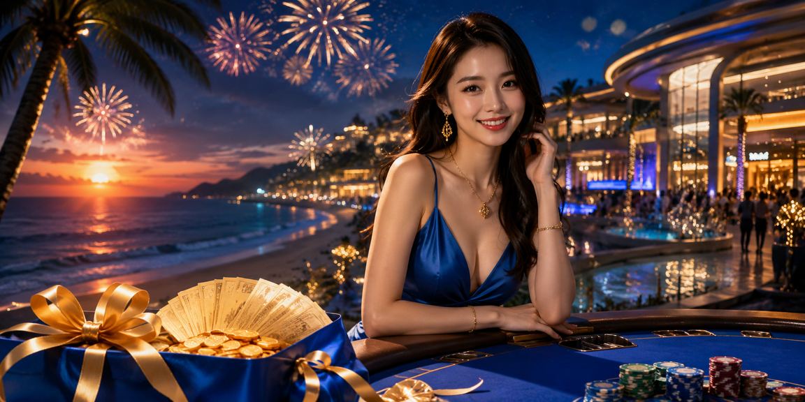 Khung cảnh biển Phú Quốc với người dùng thư giãn và kiểm tra hoàn tiền từ cược trực tuyến